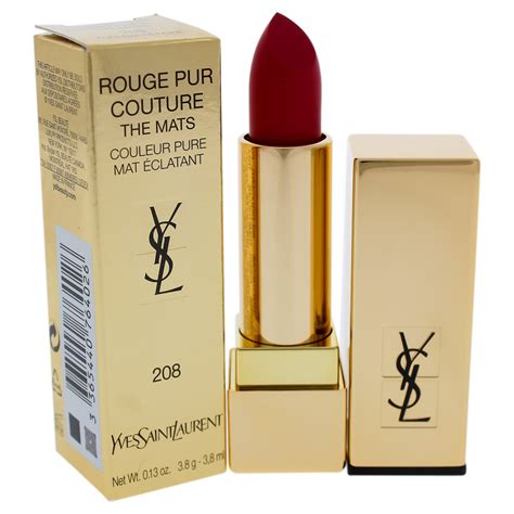 Yves Saint Laurent Rouge Pur Couture The Mats in 208 Fuchsia 